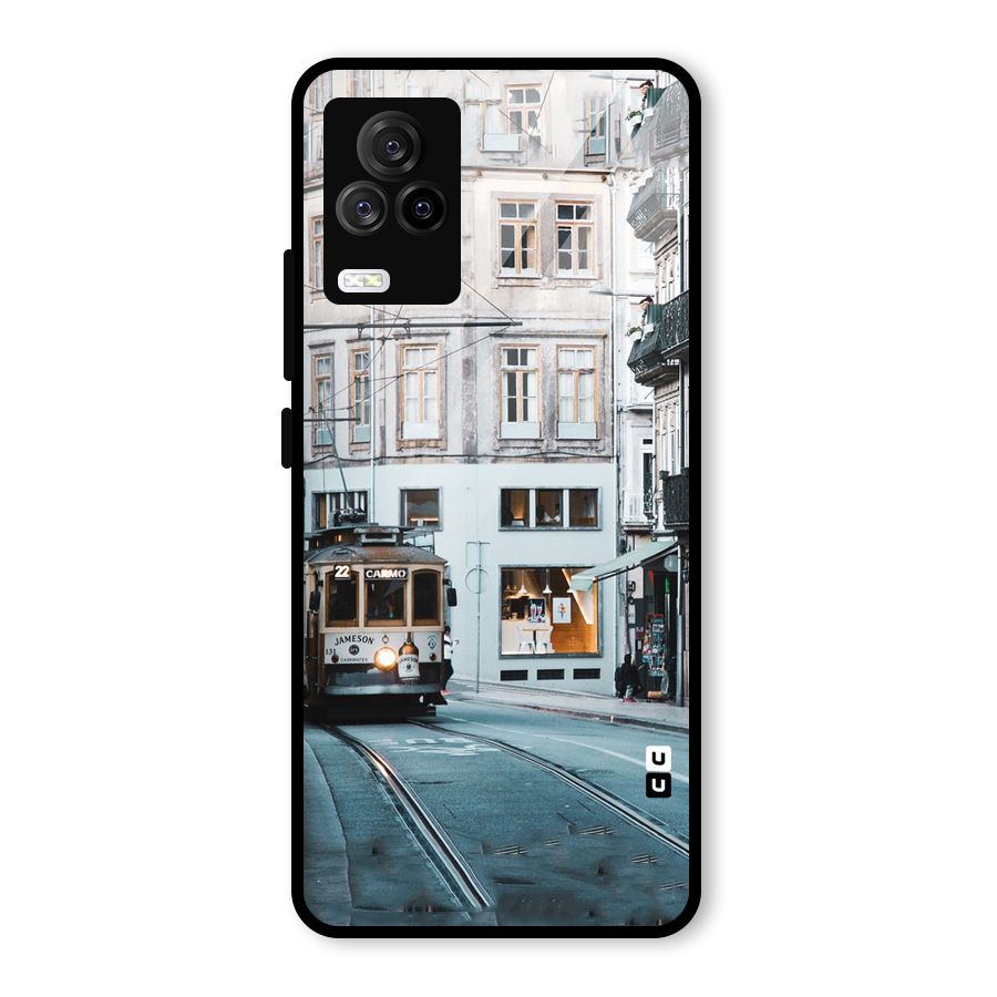 Tramp Train Glass Back Case for Vivo iQOO 7 Legend 5G