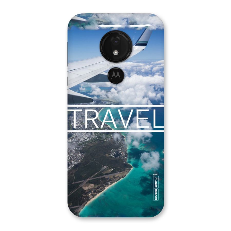 Travel Back Case for Moto G7 Power