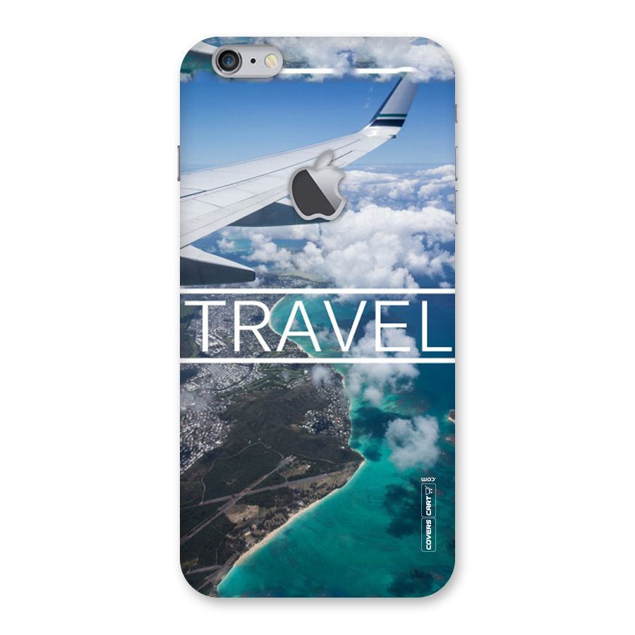 Travel Back Case for iPhone 6 Plus 6S Plus Logo Cut