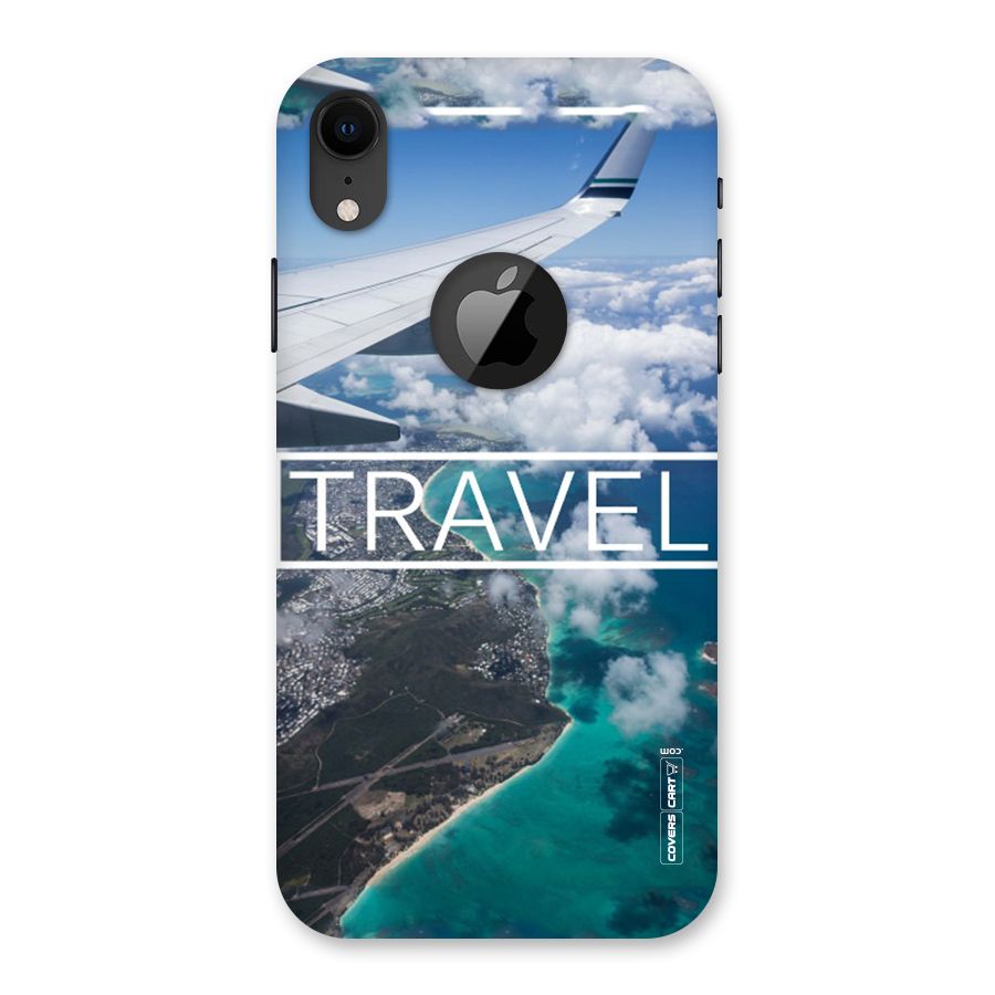 Travel Back Case for iPhone XR Logo Cut