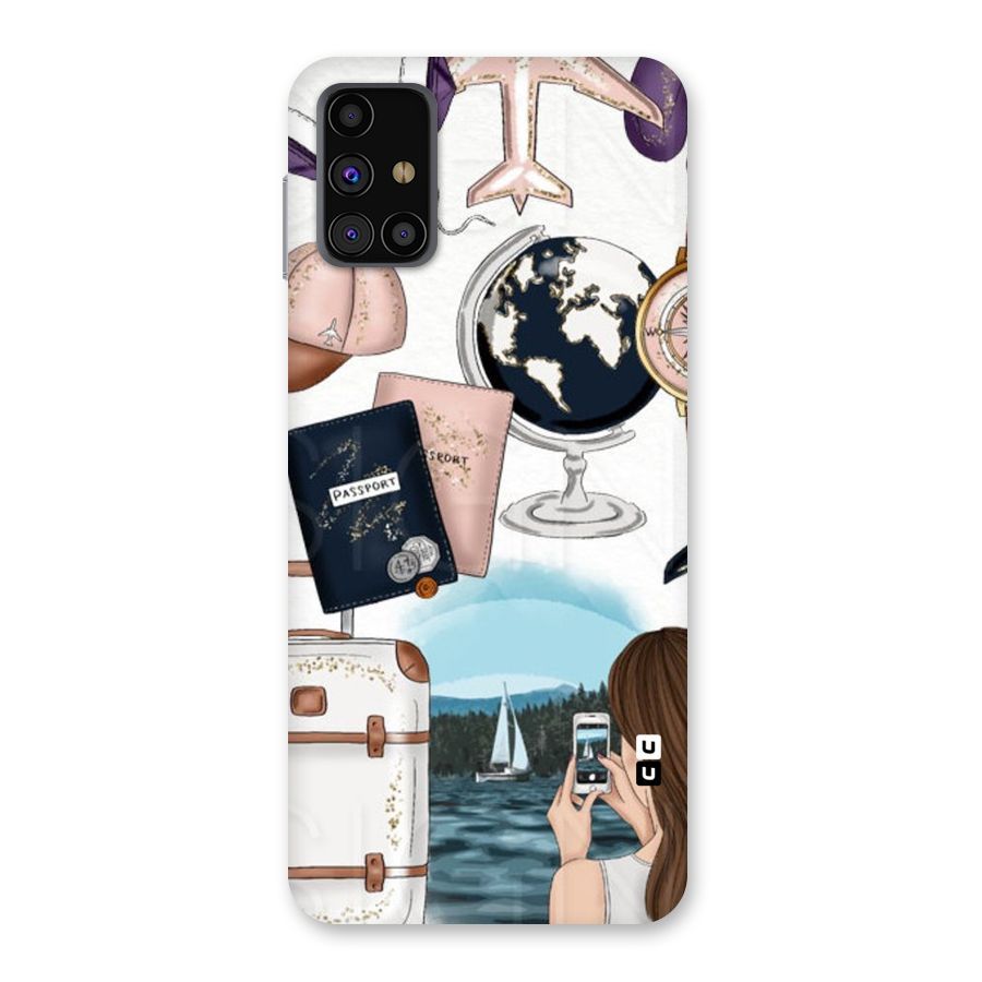 Travel Diaries Back Case for Galaxy M31s