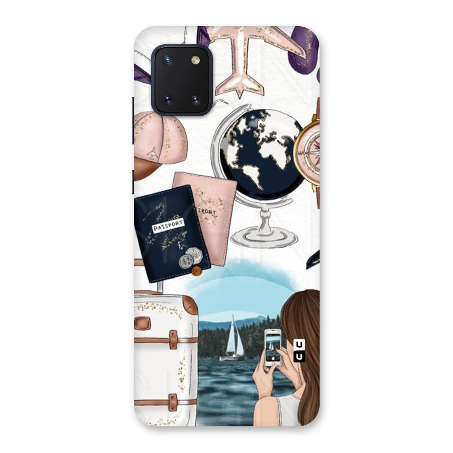 Travel Diaries Back Case for Galaxy Note 10 Lite
