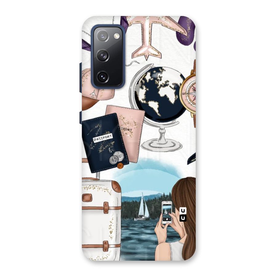 Travel Diaries Back Case for Galaxy S20 FE