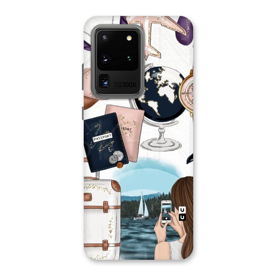 Travel Diaries Back Case for Galaxy S20 Ultra