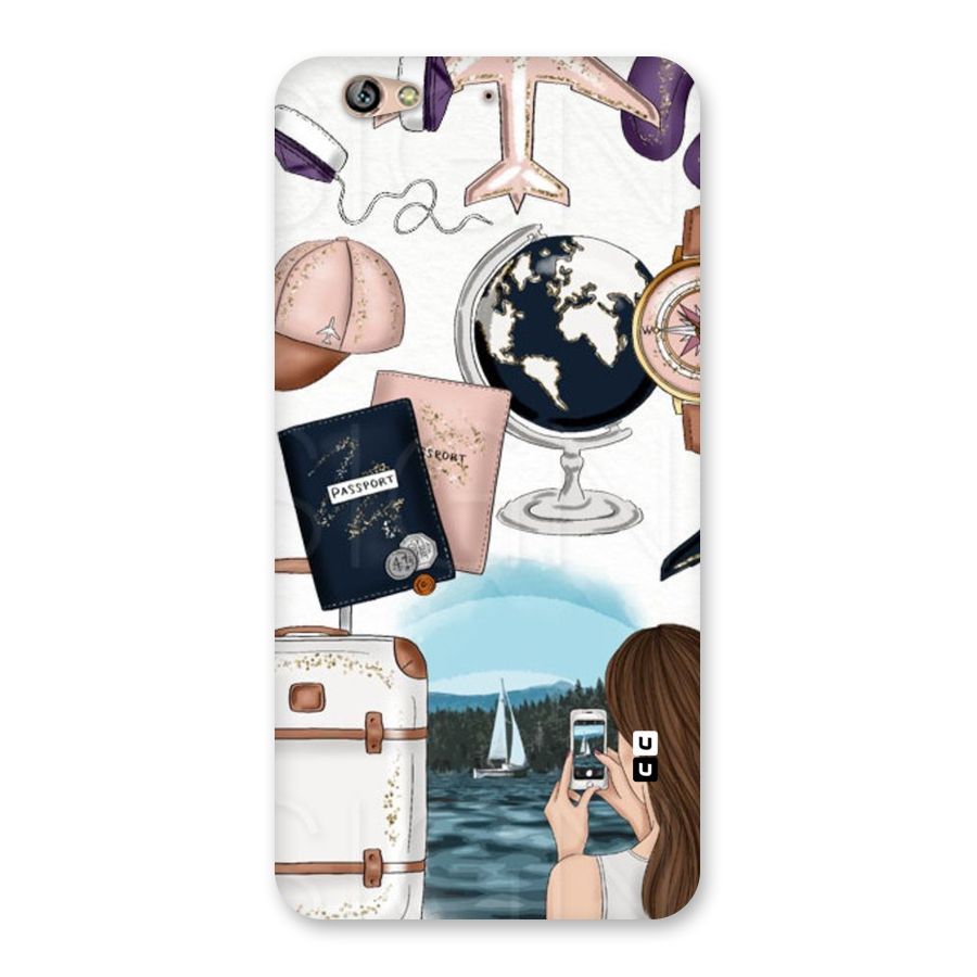 Travel Diaries Back Case for Gionee S6