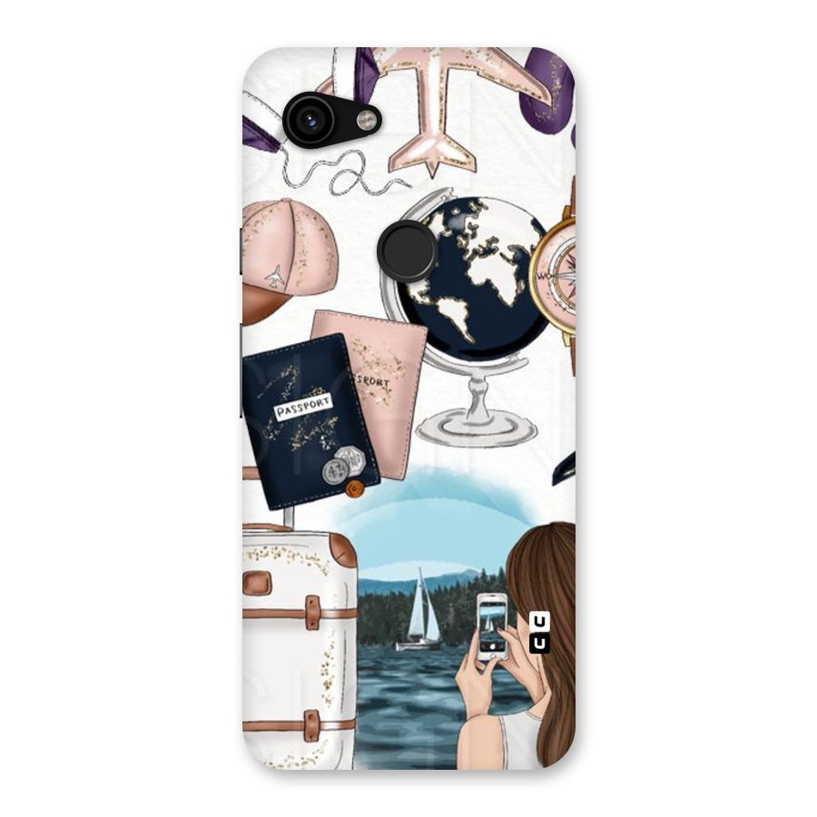 Travel Diaries Back Case for Google Pixel 3a