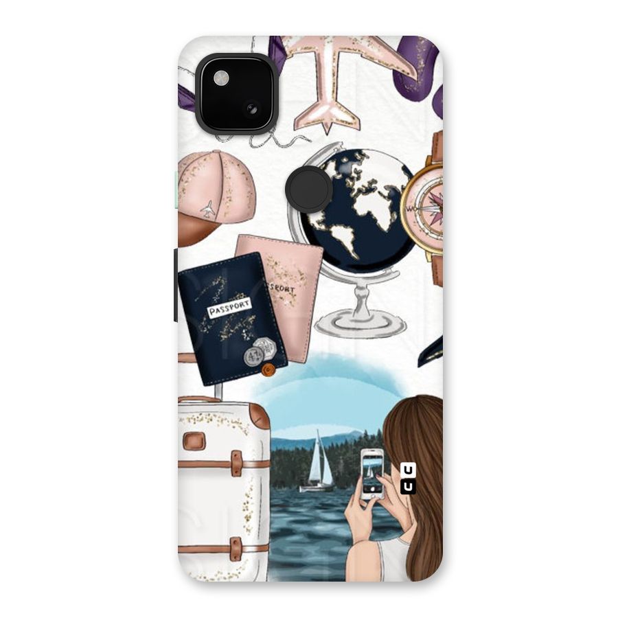 Travel Diaries Back Case for Google Pixel 4a