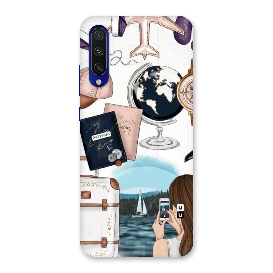 Travel Diaries Back Case for Mi A3