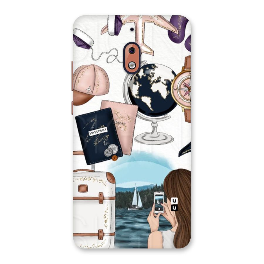 Travel Diaries Back Case for Nokia 2.1