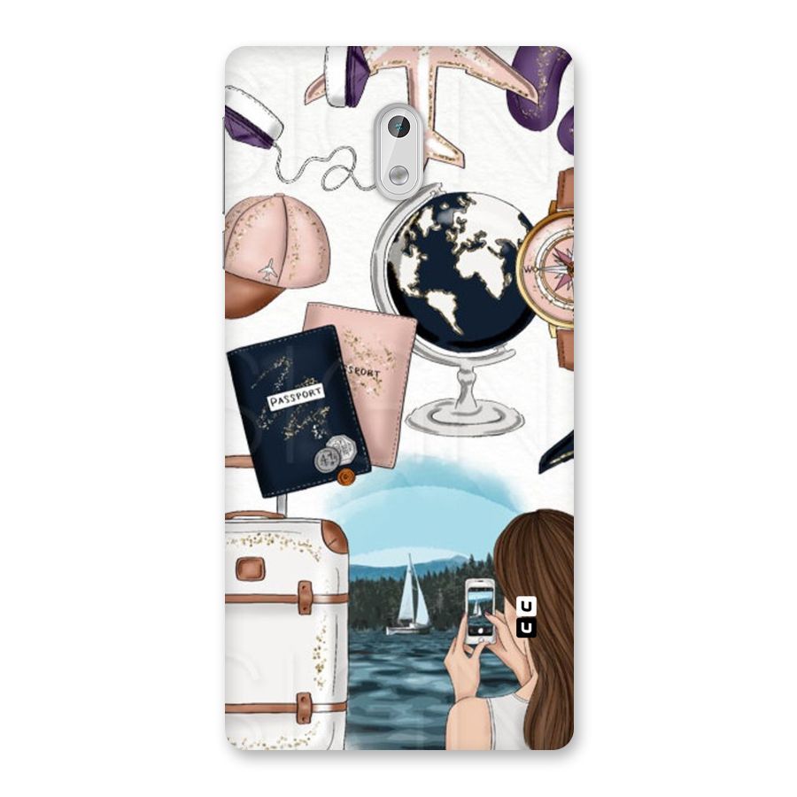 Travel Diaries Back Case for Nokia 3