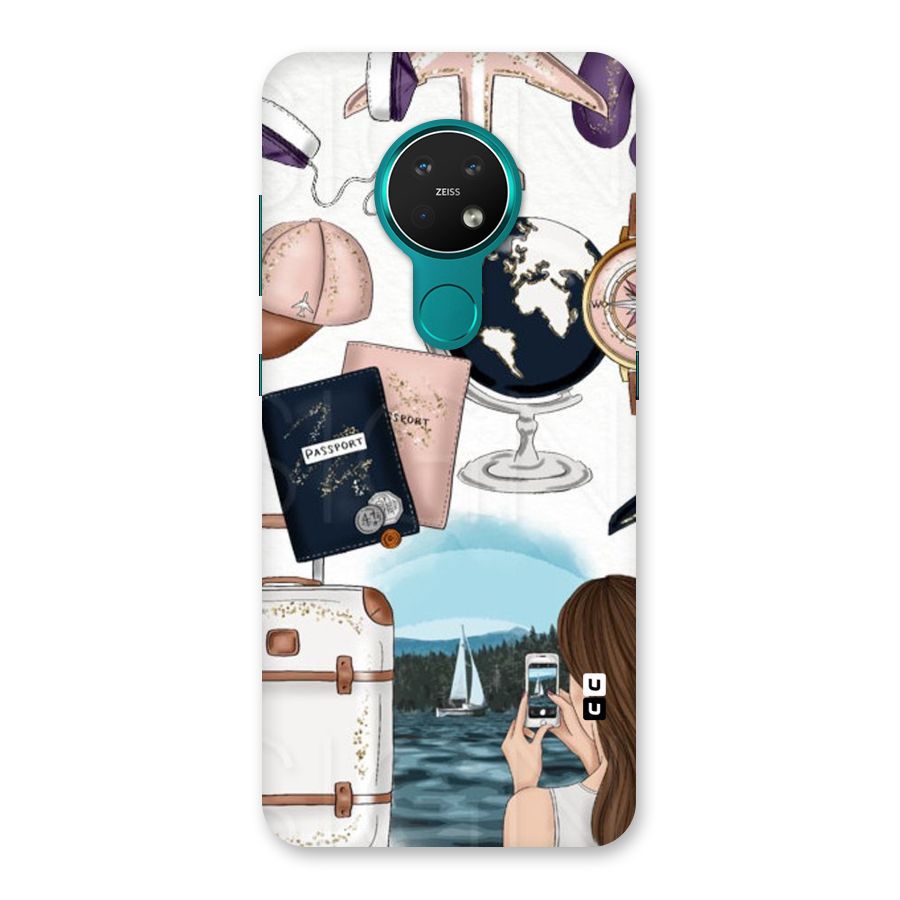 Travel Diaries Back Case for Nokia 7.2