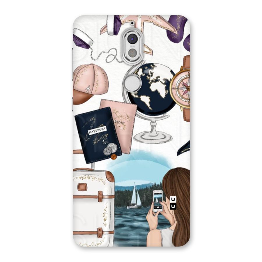 Travel Diaries Back Case for Nokia 7