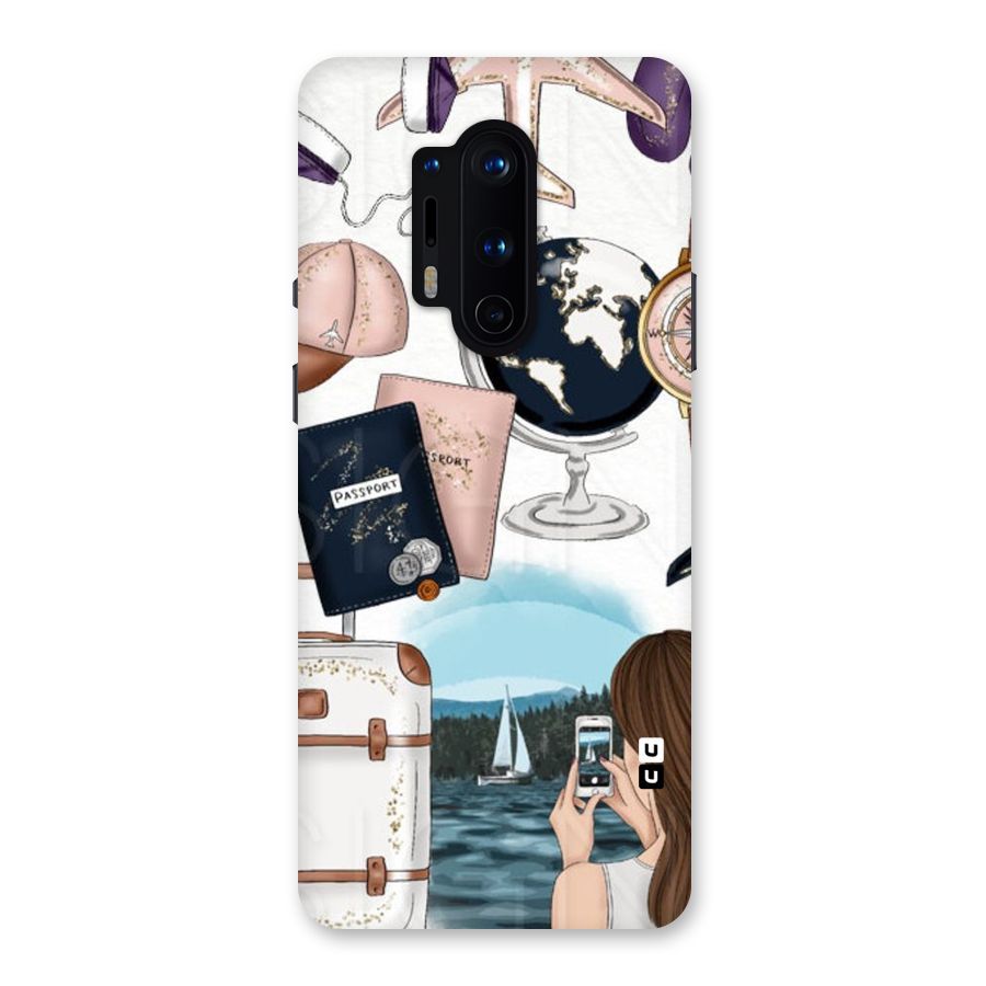 Travel Diaries Back Case for OnePlus 8 Pro