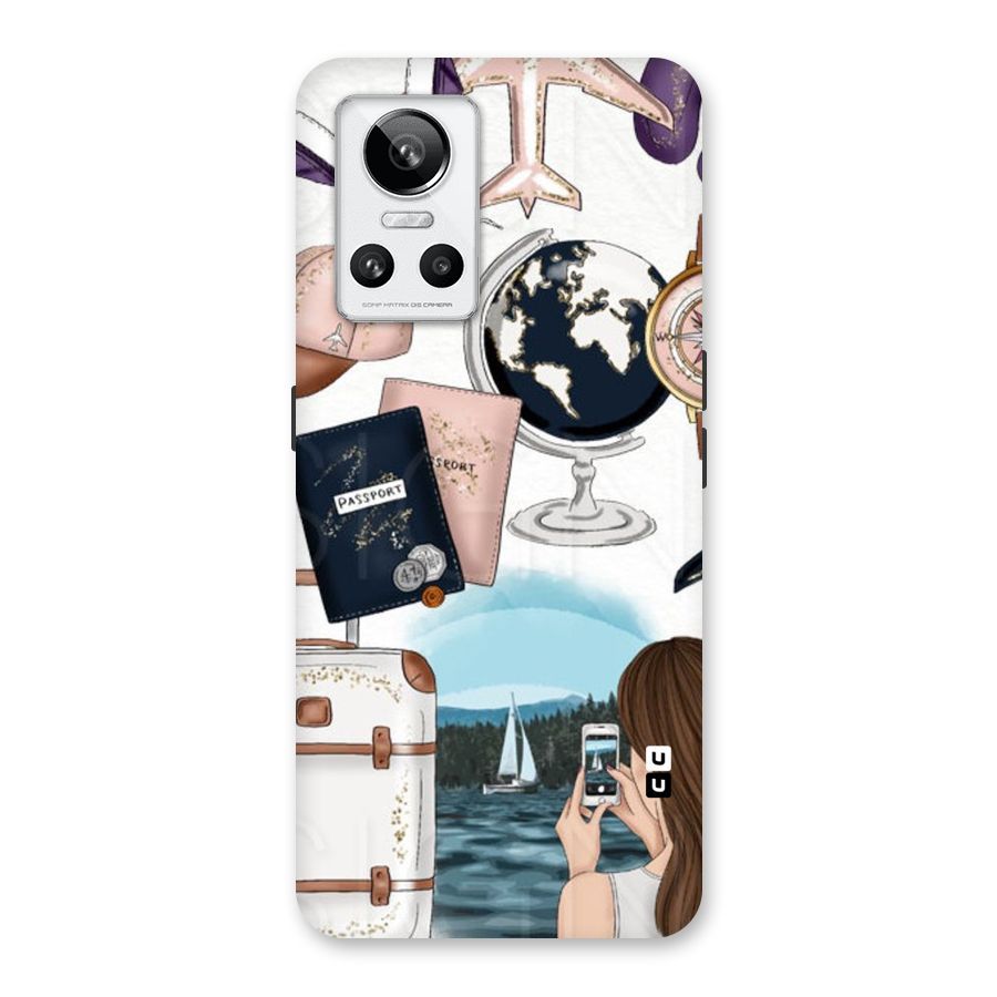 Travel Diaries Back Case for Realme GT Neo 3