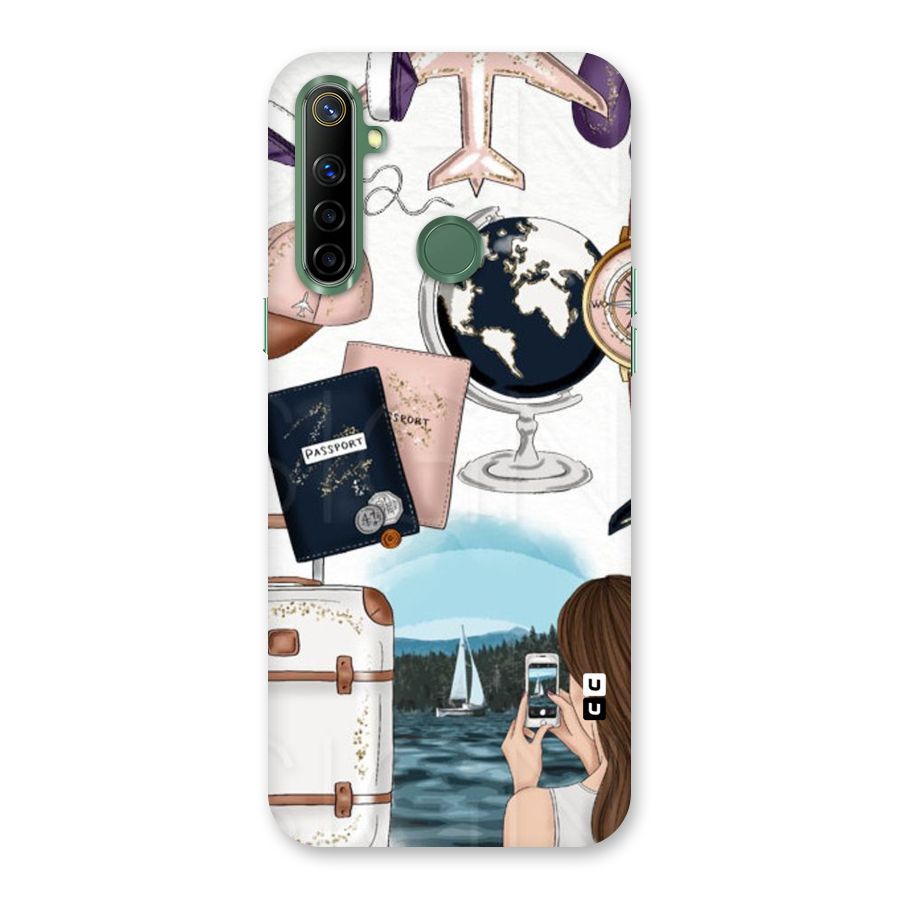 Travel Diaries Back Case for Realme Narzo 10