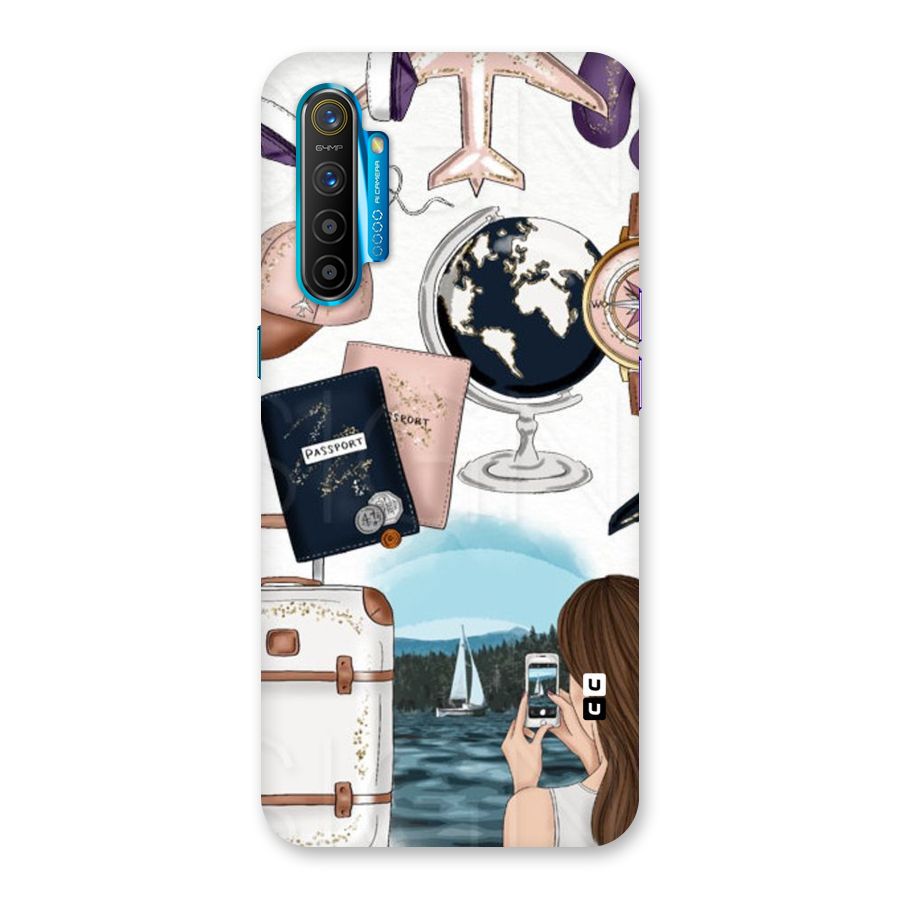 Travel Diaries Back Case for Realme XT