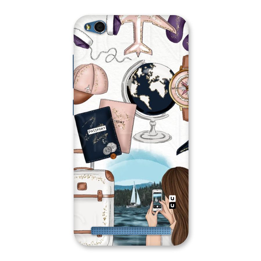 Travel Diaries Back Case for Redmi 5A