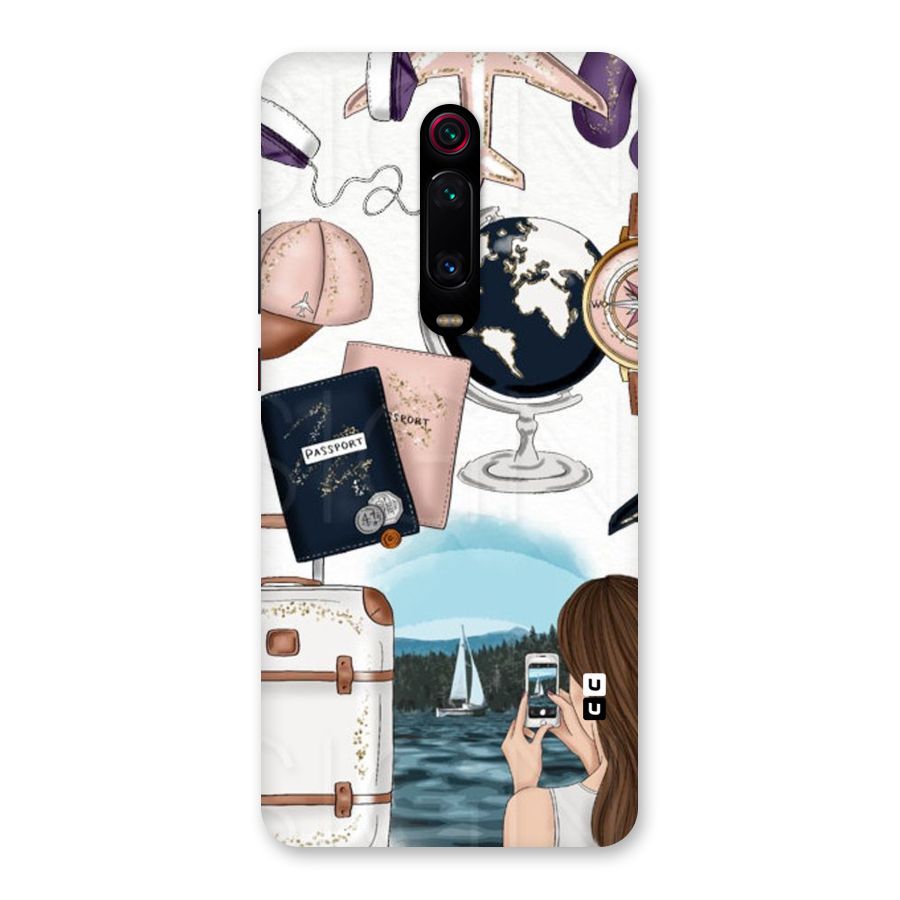 Travel Diaries Back Case for Redmi K20