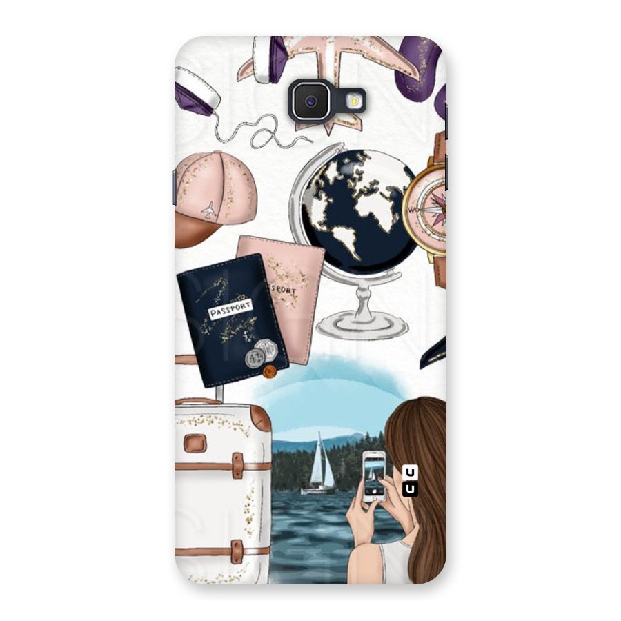 Travel Diaries Back Case for Samsung Galaxy J7 Prime