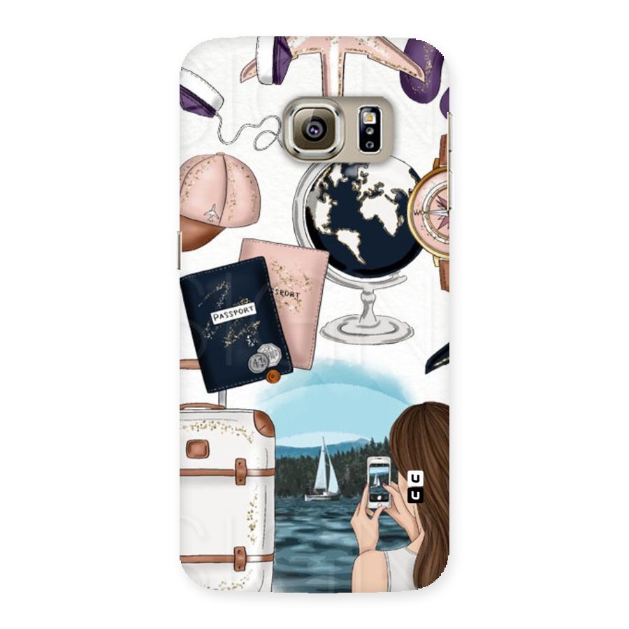 Travel Diaries Back Case for Samsung Galaxy S6 Edge