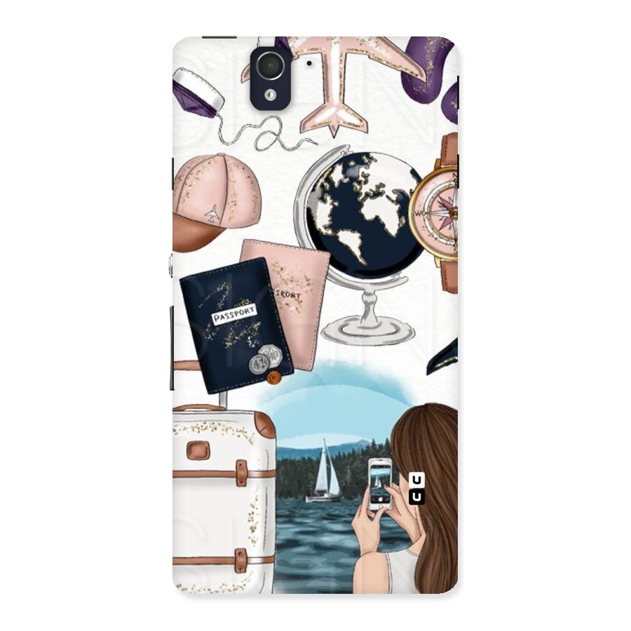 Travel Diaries Back Case for Sony Xperia Z