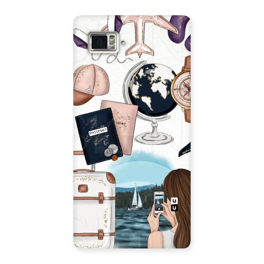 Travel Diaries Back Case for Vibe Z2 Pro K920