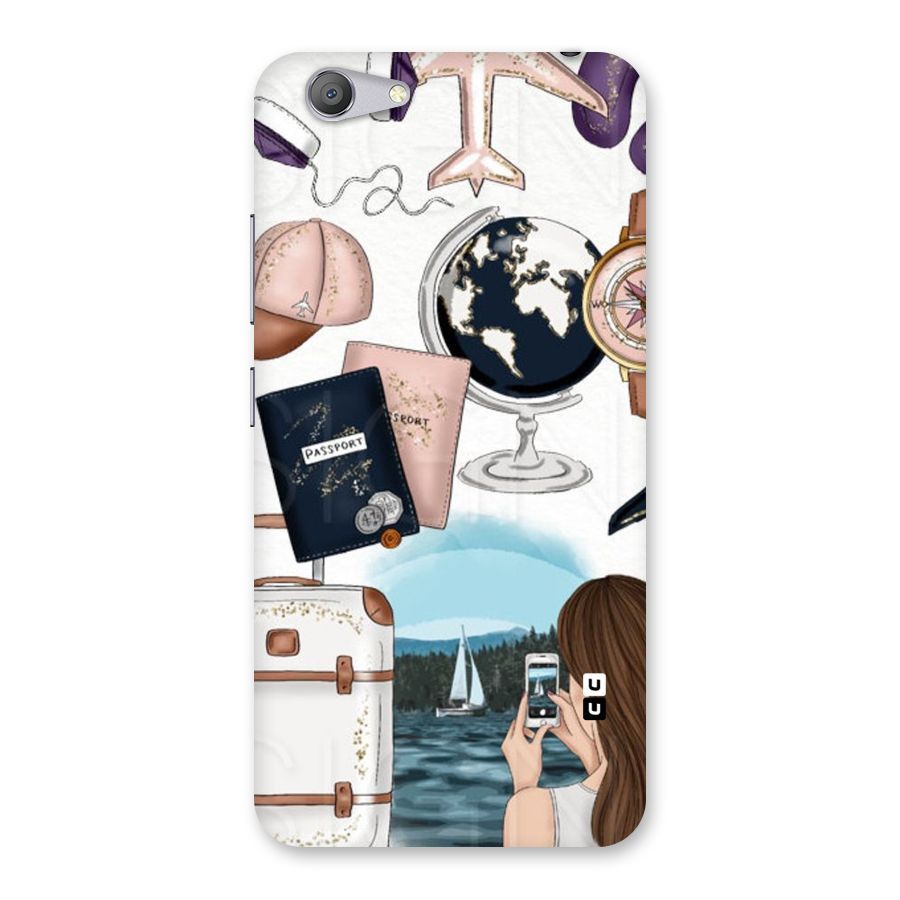 Travel Diaries Back Case for Vivo Y53