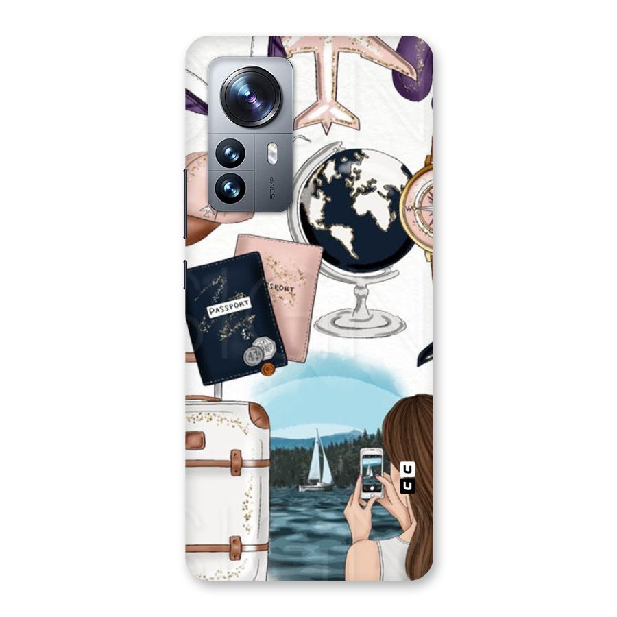 Travel Diaries Back Case for Xiaomi 12 Pro