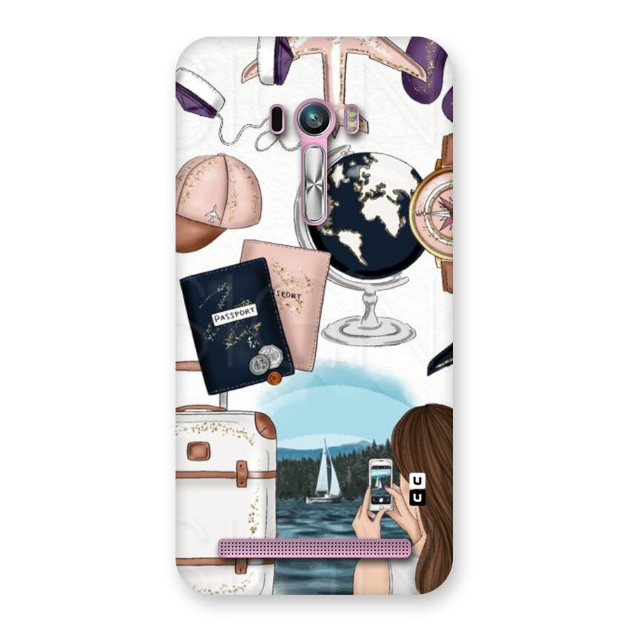 Travel Diaries Back Case for Zenfone Selfie