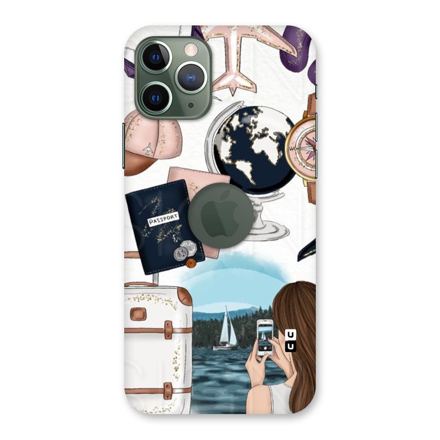 Travel Diaries Back Case for iPhone 11 Pro Logo  Cut