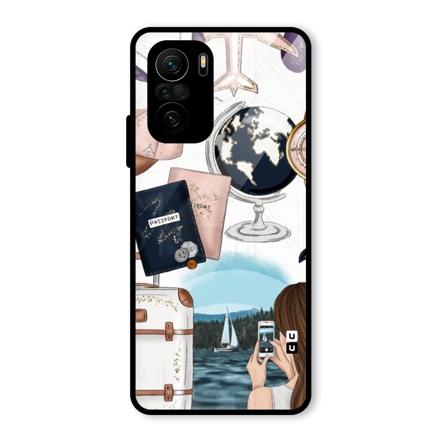 Travel Diaries Glass Back Case for Mi 11X Pro