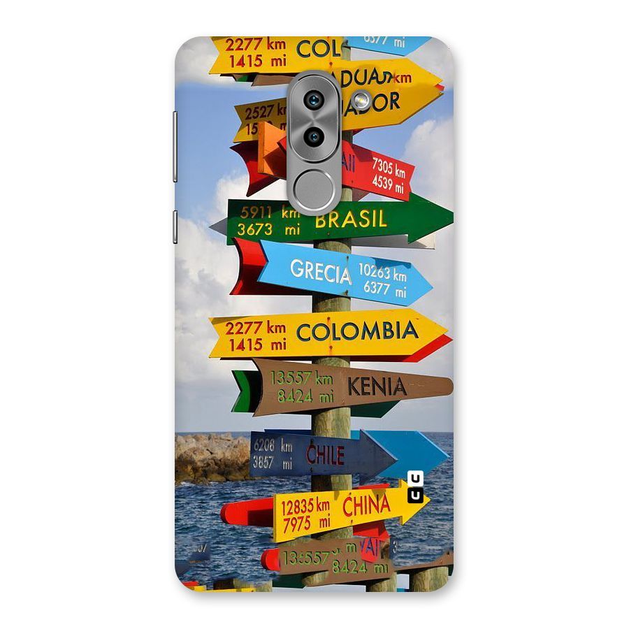 Travel Directions Back Case for Honor 6X