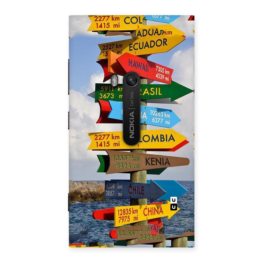 Travel Directions Back Case for Lumia 920