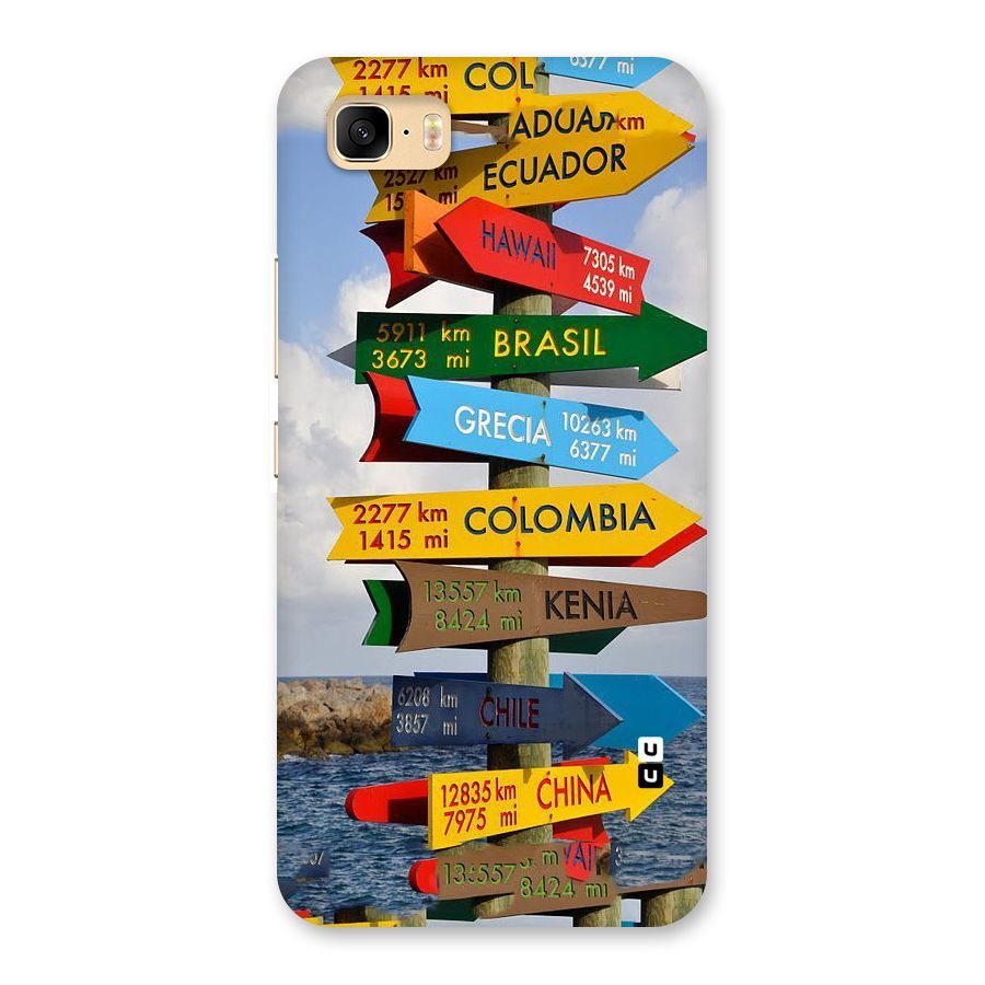 Travel Directions Back Case for Zenfone 3s Max