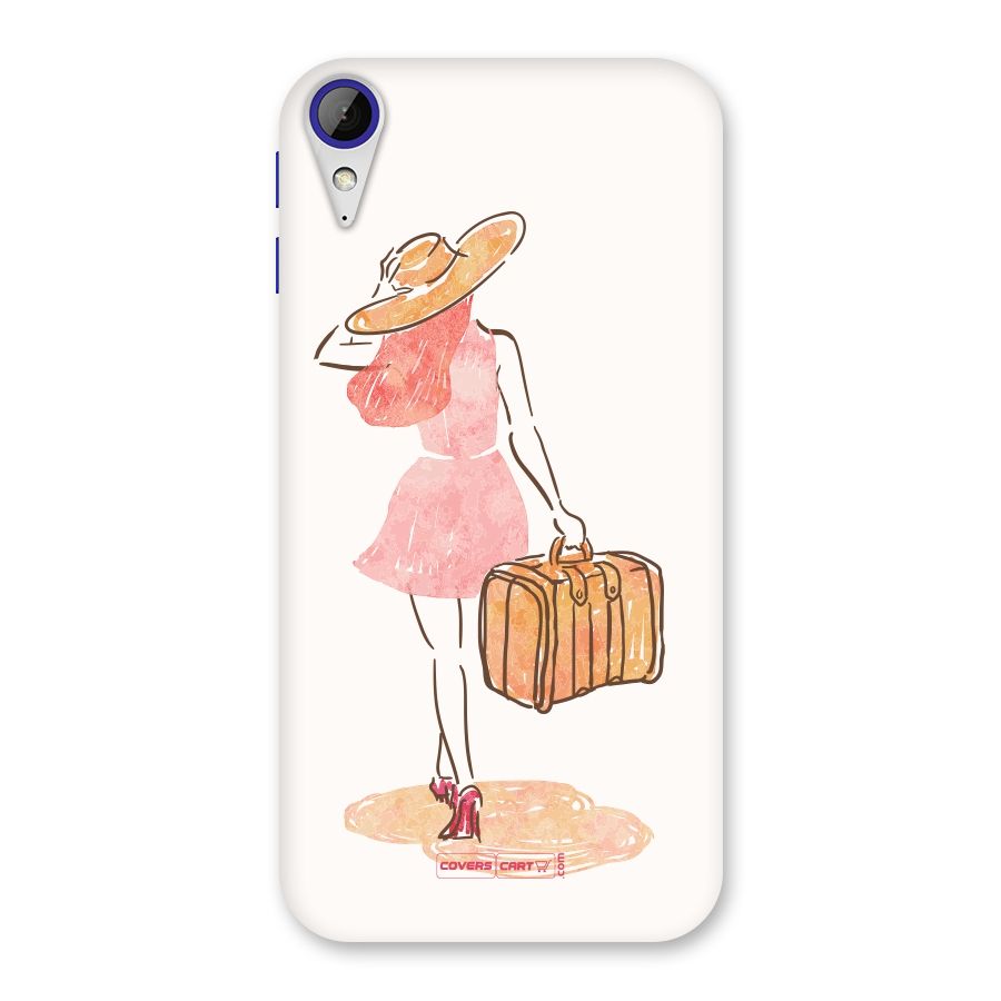 Travel Girl Back Case for Desire 830