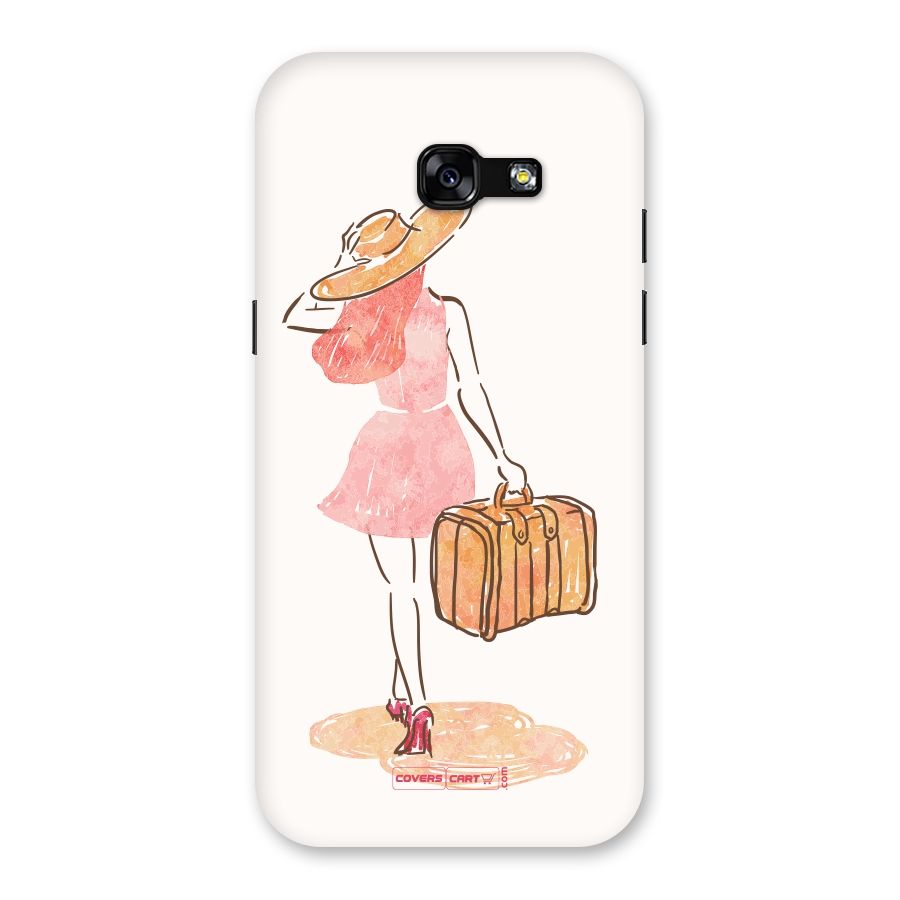 Travel Girl Back Case for Galaxy A5 2017
