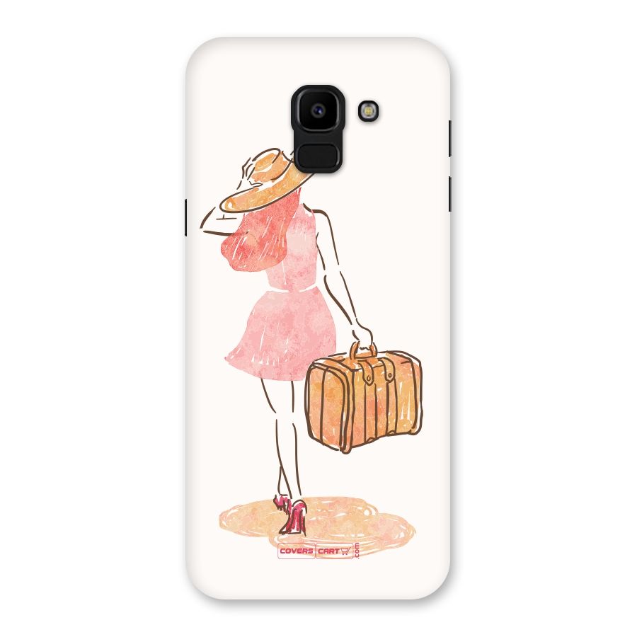 Travel Girl Back Case for Galaxy J6