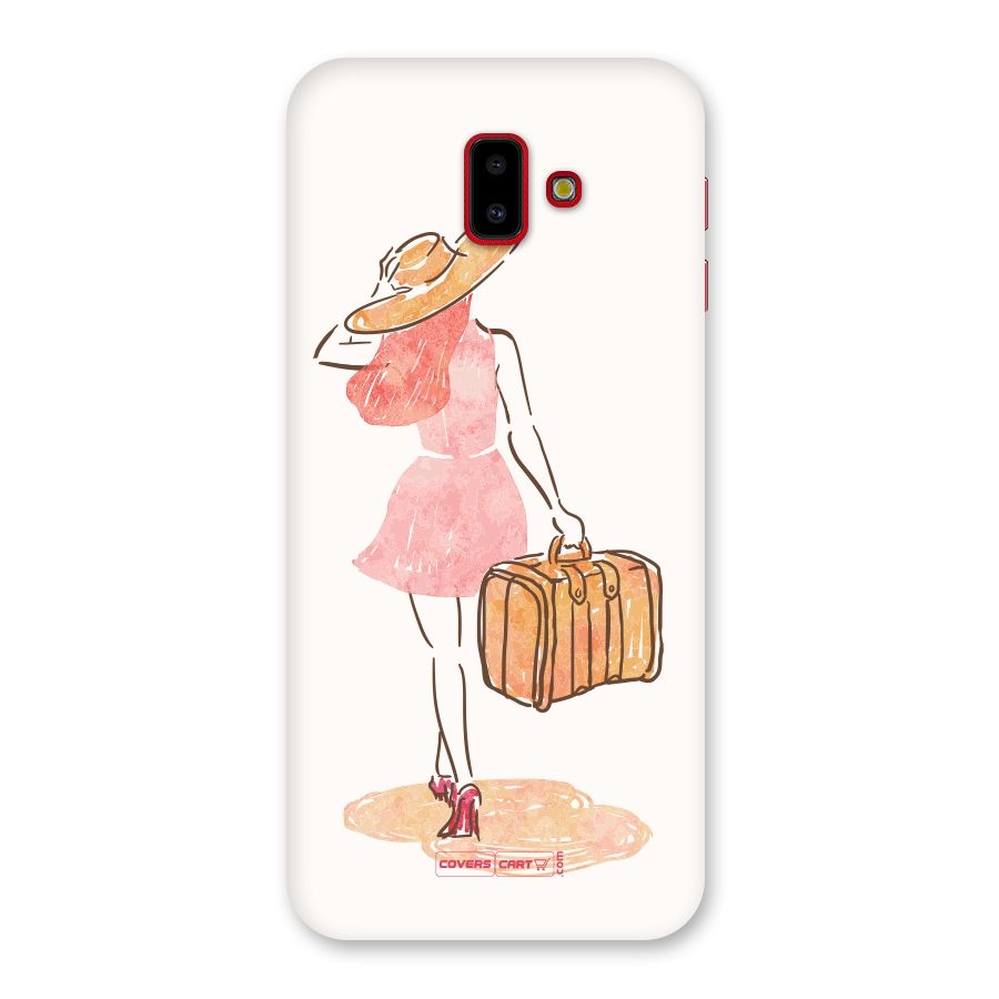 Travel Girl Back Case for Galaxy J6 Plus