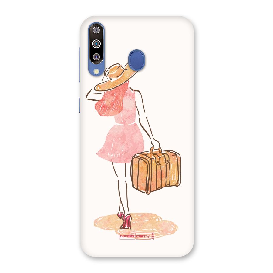 Travel Girl Back Case for Galaxy M30