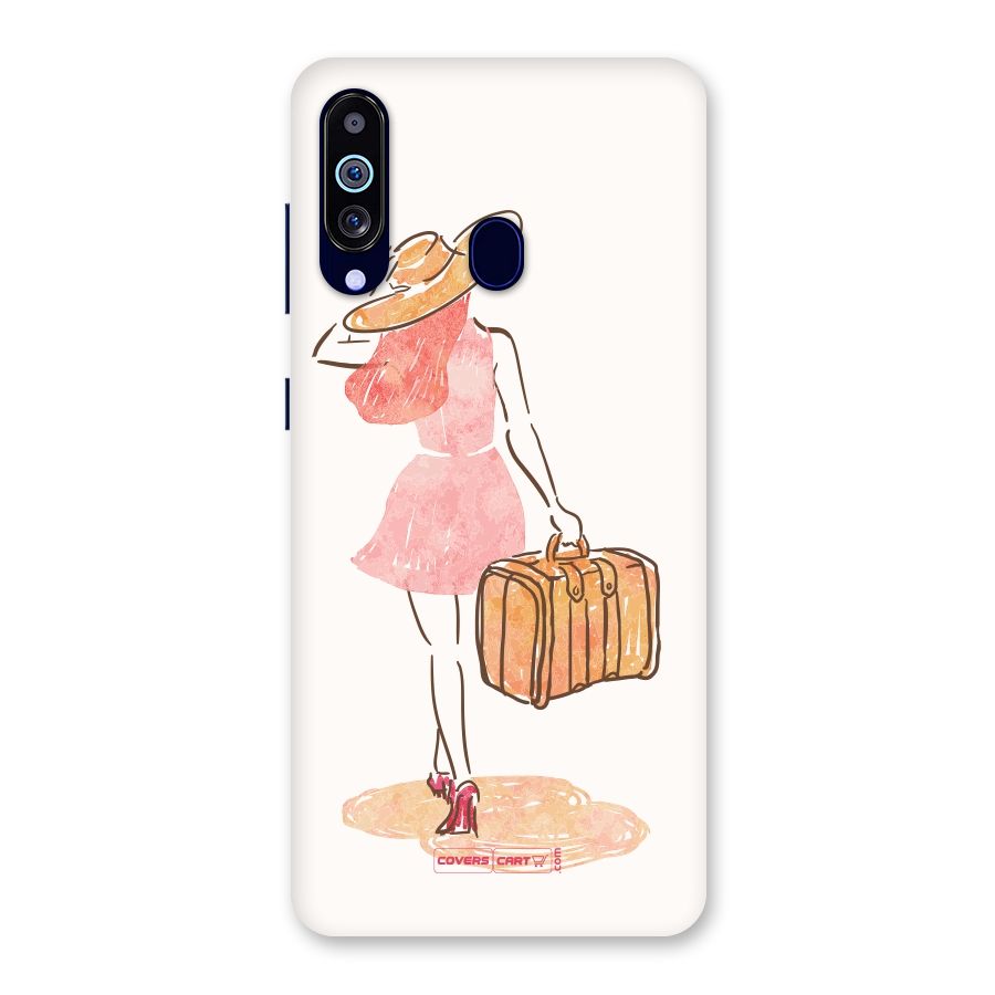 Travel Girl Back Case for Galaxy M40