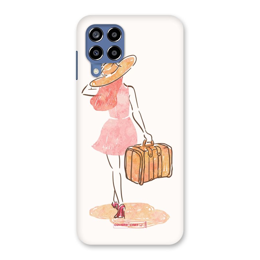 Travel Girl Back Case for Galaxy M53 5G