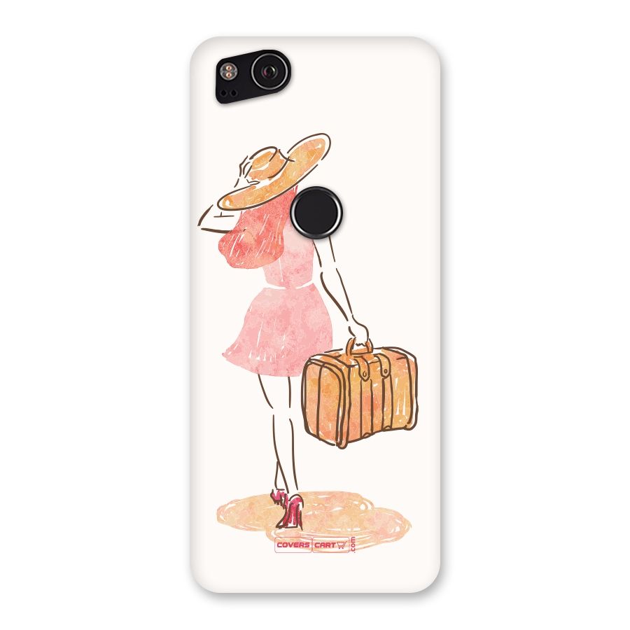 Travel Girl Back Case for Google Pixel 2