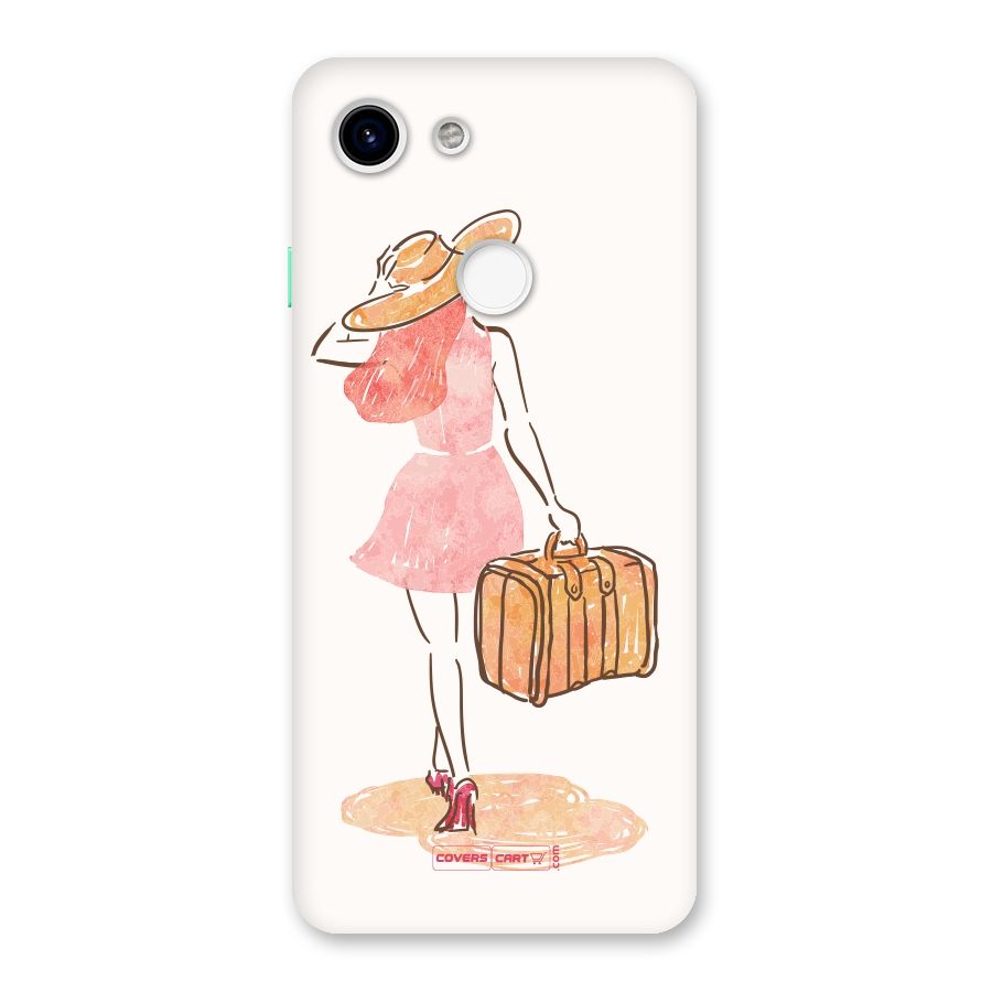 Travel Girl Back Case for Google Pixel 3