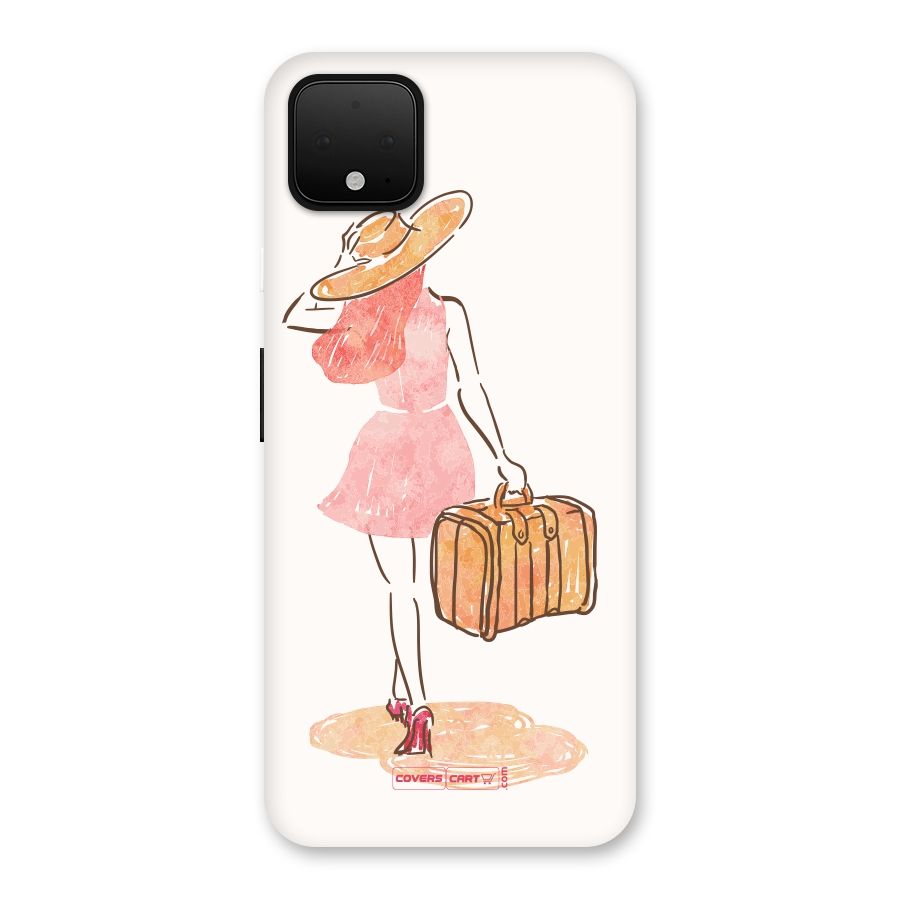 Travel Girl Back Case for Google Pixel 4 XL