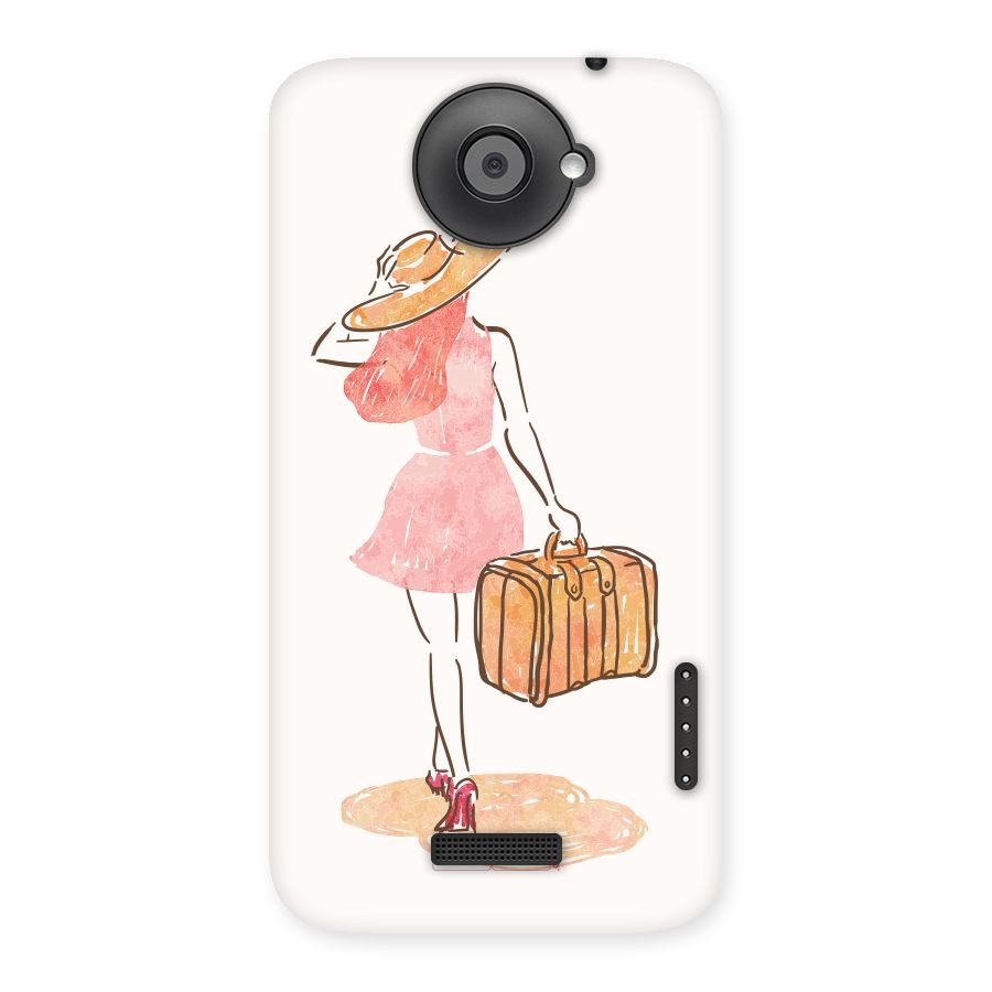 Travel Girl Back Case for HTC One X