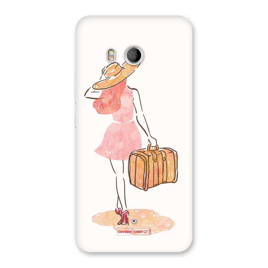 Travel Girl Back Case for HTC U11