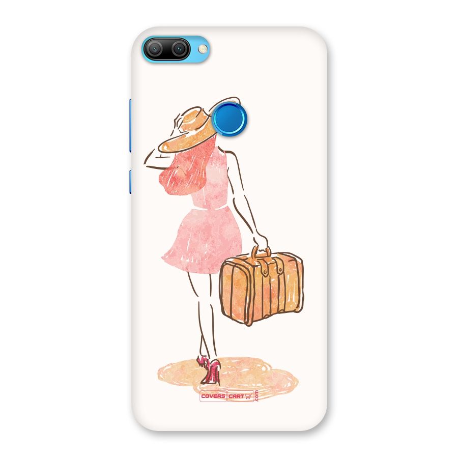 Travel Girl Back Case for Honor 9N