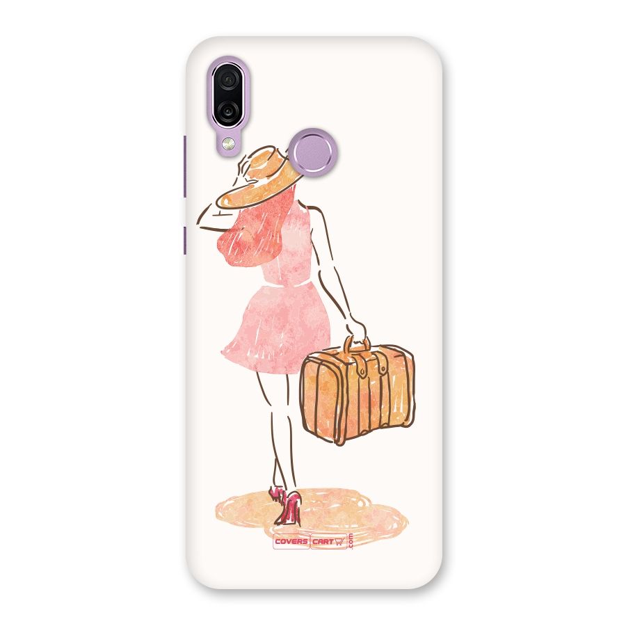 Travel Girl Back Case for Honor Play