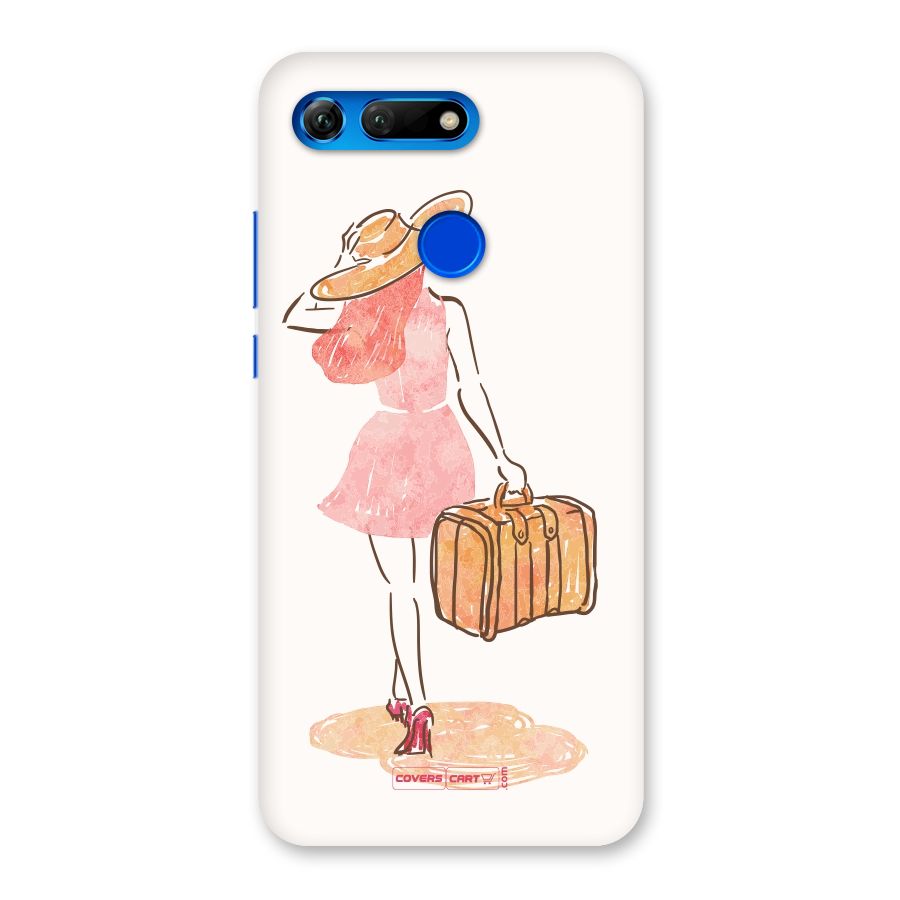 Travel Girl Back Case for Honor View 20
