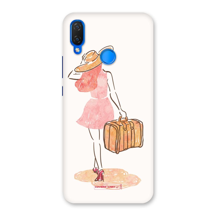 Travel Girl Back Case for Huawei P Smart+